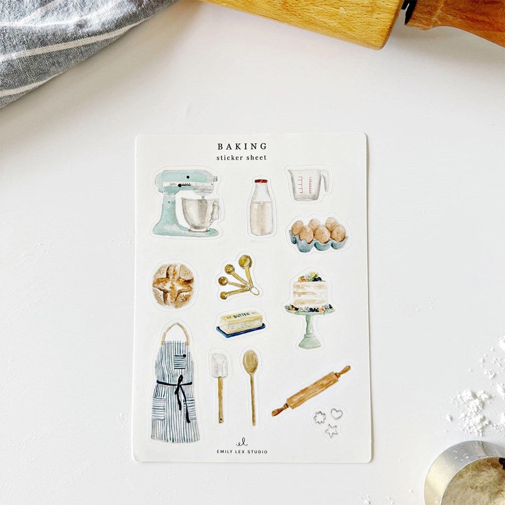Baking Sticker Sheet