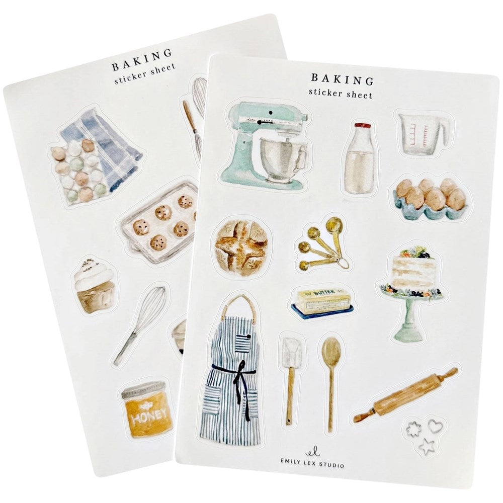 Baking Sticker Sheet